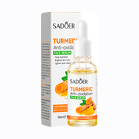 Антиоксидантная cыворотка для лица «SADOER» с куркумой